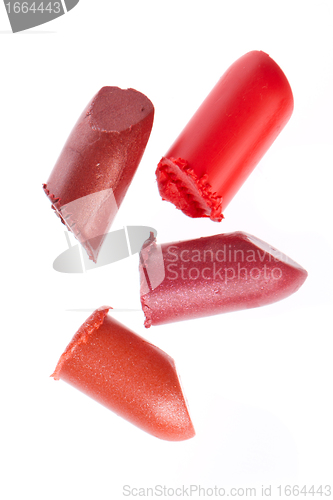 Image of scraps of lipstick