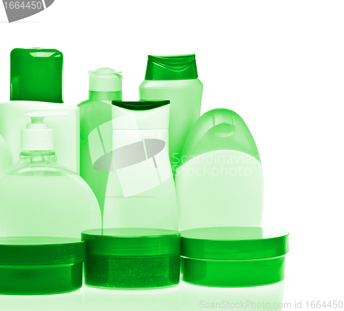 Image of cosmetic bottles