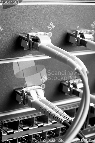 Image of network cables