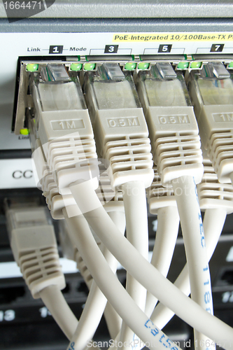 Image of network cables