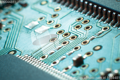 Image of electronic circuit board