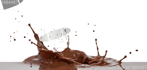 Image of chocolate splash