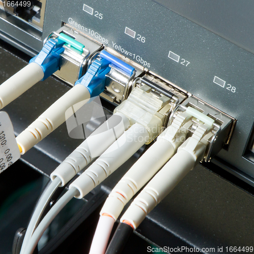 Image of network cables