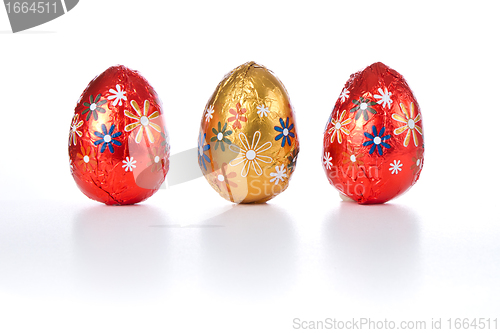 Image of chocolate easter eggs