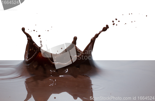 Image of chocolate splash