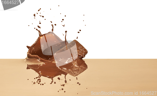 Image of chocolate splash