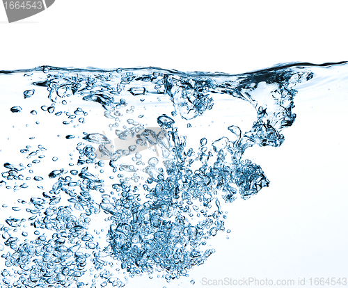 Image of bubbles in water