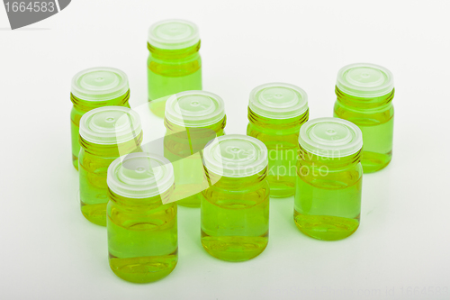 Image of cosmetic glass containers