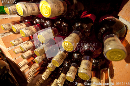 Image of wine bottles