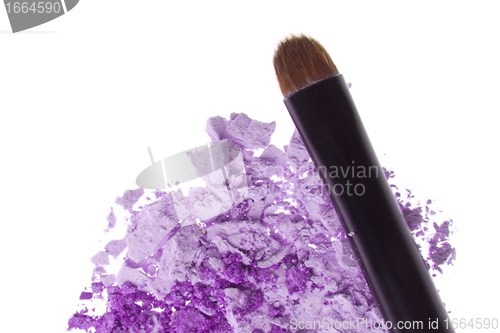 Image of crushed eyeshadows