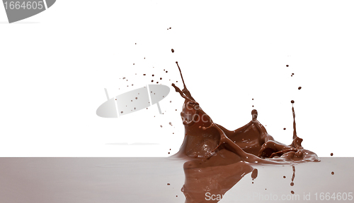 Image of chocolate splash