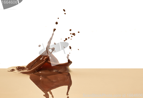 Image of chocolate splash