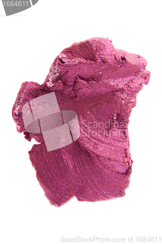 Image of smudged lipsticks