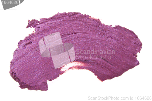 Image of smudged lipsticks