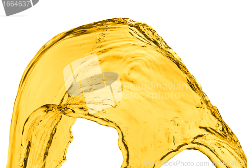 Image of orange splash