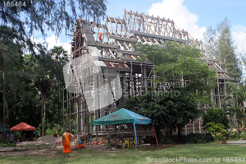 Image of Building a temple