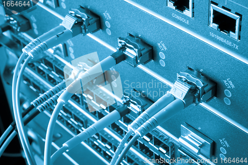 Image of network cables