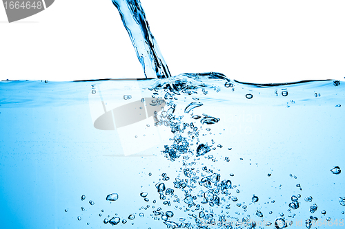 Image of bubbles in water