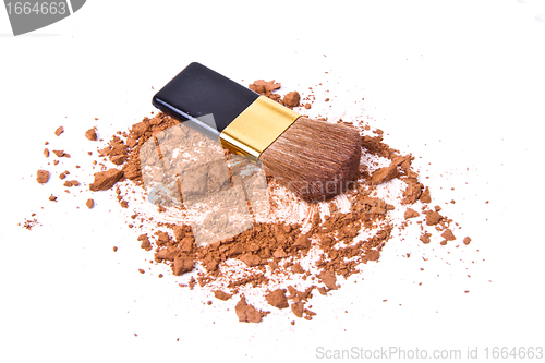 Image of crushed eyeshadow