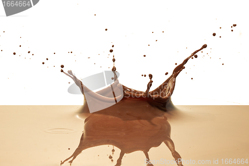 Image of chocolate splash
