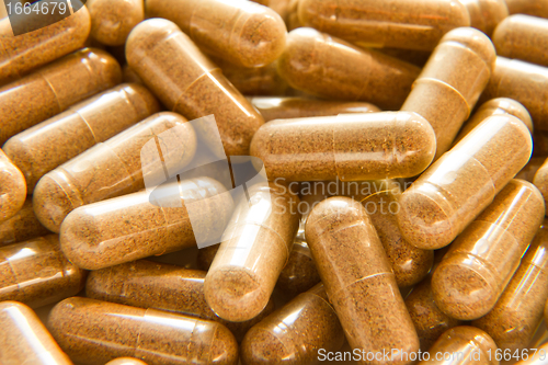 Image of medical capsules