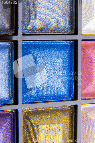 Image of colorful eyeshadows
