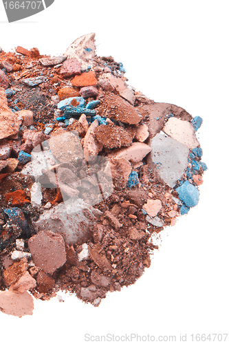 Image of crushed eyeshadows