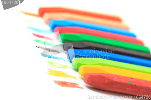 Image of Group of Crayons stacked