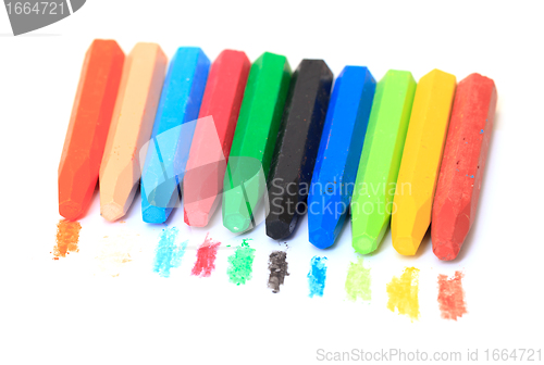 Image of Group of Crayons stacked