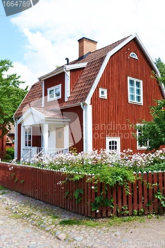 Image of Old red house