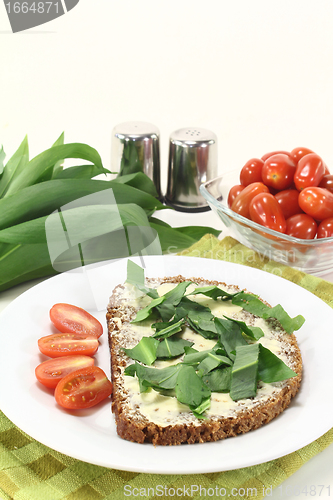 Image of wild garlic bread