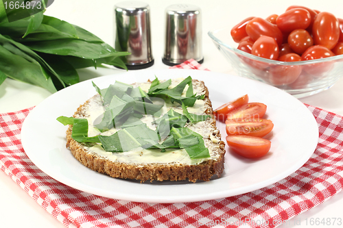 Image of wild garlic bread