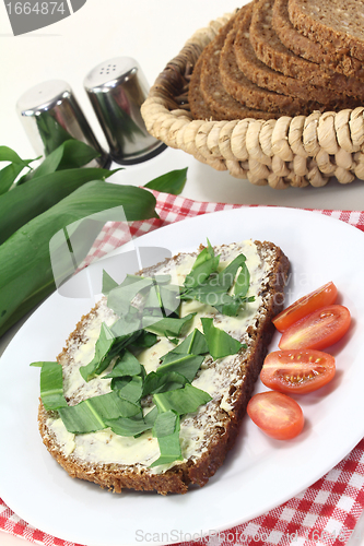 Image of wild garlic bread