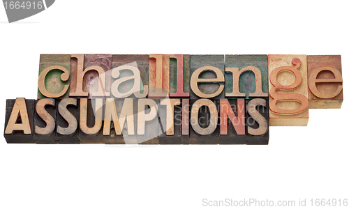 Image of challenge assumptions