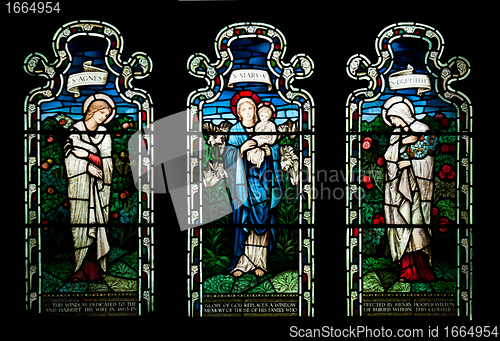 Image of Stained glass window