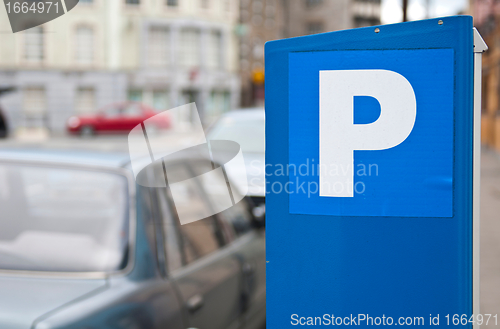 Image of Parking sign