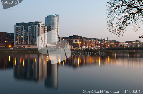 Image of Limerick at night