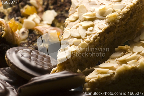 Image of Plate of cakes