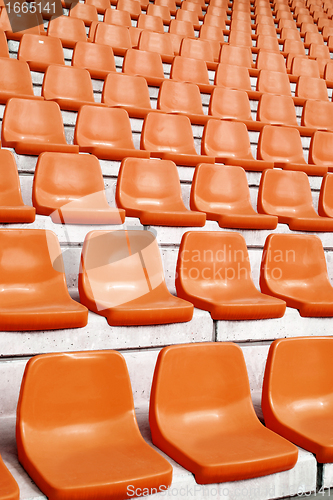 Image of seats at stadium