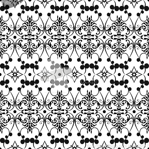 Image of Seamless Floral Pattern