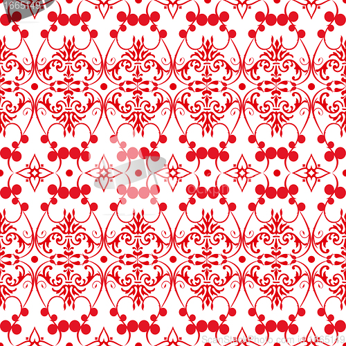 Image of Seamless Floral Pattern