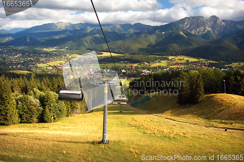 Image of A chair-lift