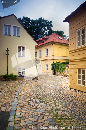 Image of Prague. Old, charming streets