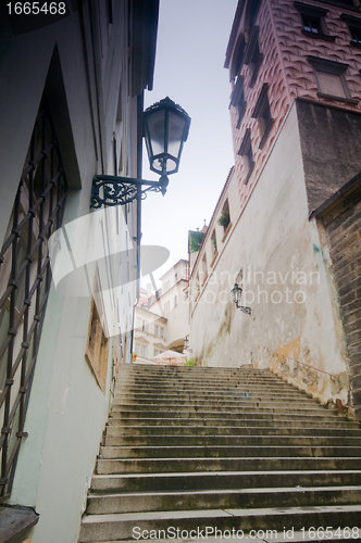 Image of Prague. Old, charming streets