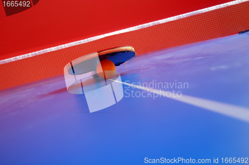 Image of table tennis