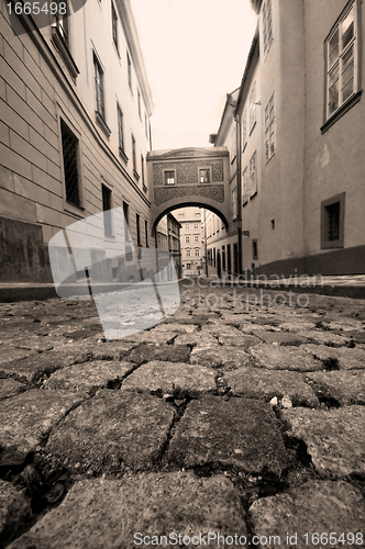 Image of Prague. Old, charming streets