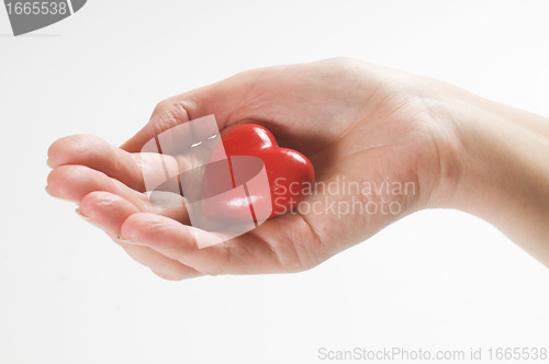 Image of Heart in hand