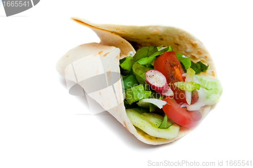 Image of Kebab on white