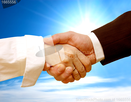 Image of Business handshake