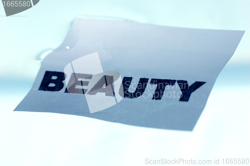 Image of BEAUTY concept